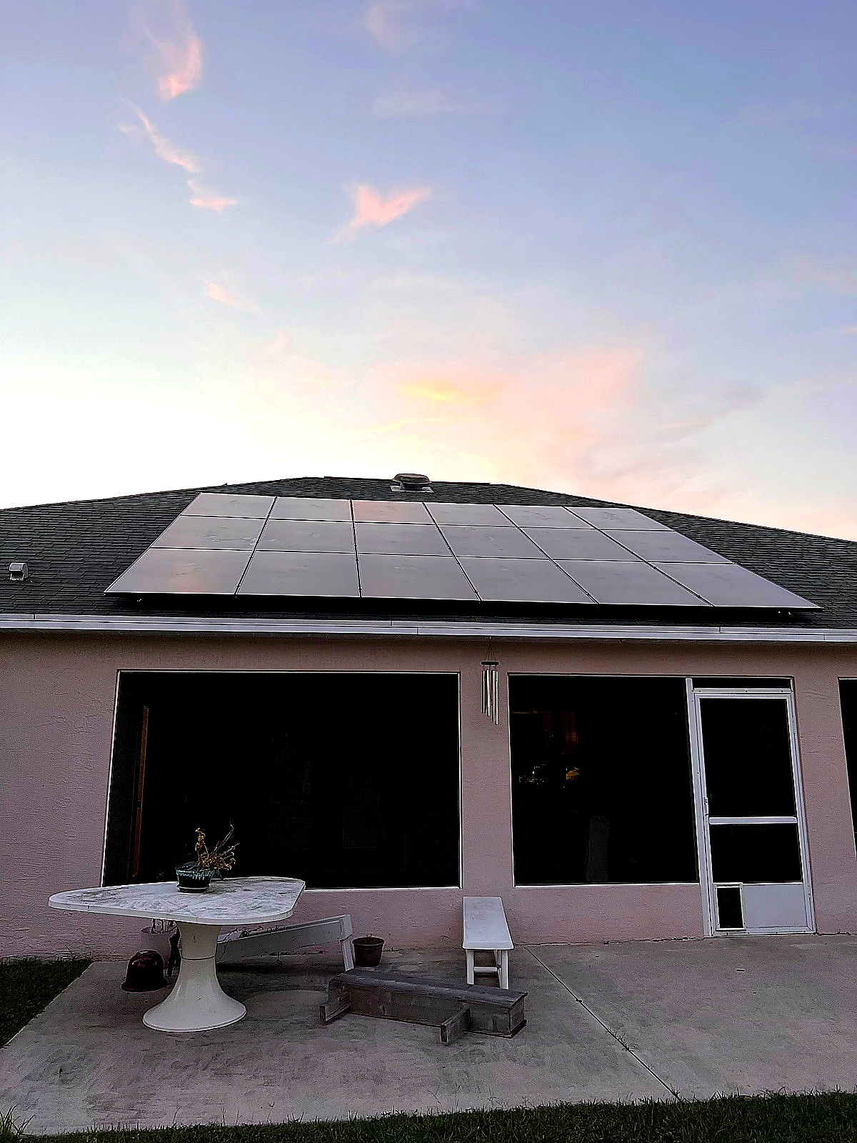 Orange County, California — Sunset panel reveal