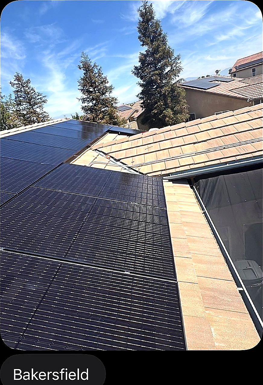 Bakersfield, California — Tile roof premium array