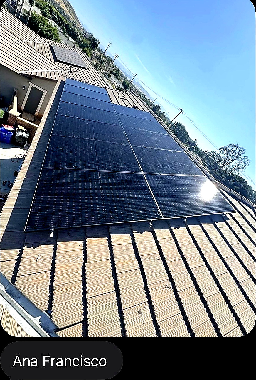 San Francisco, California — Hillside rooftop install
