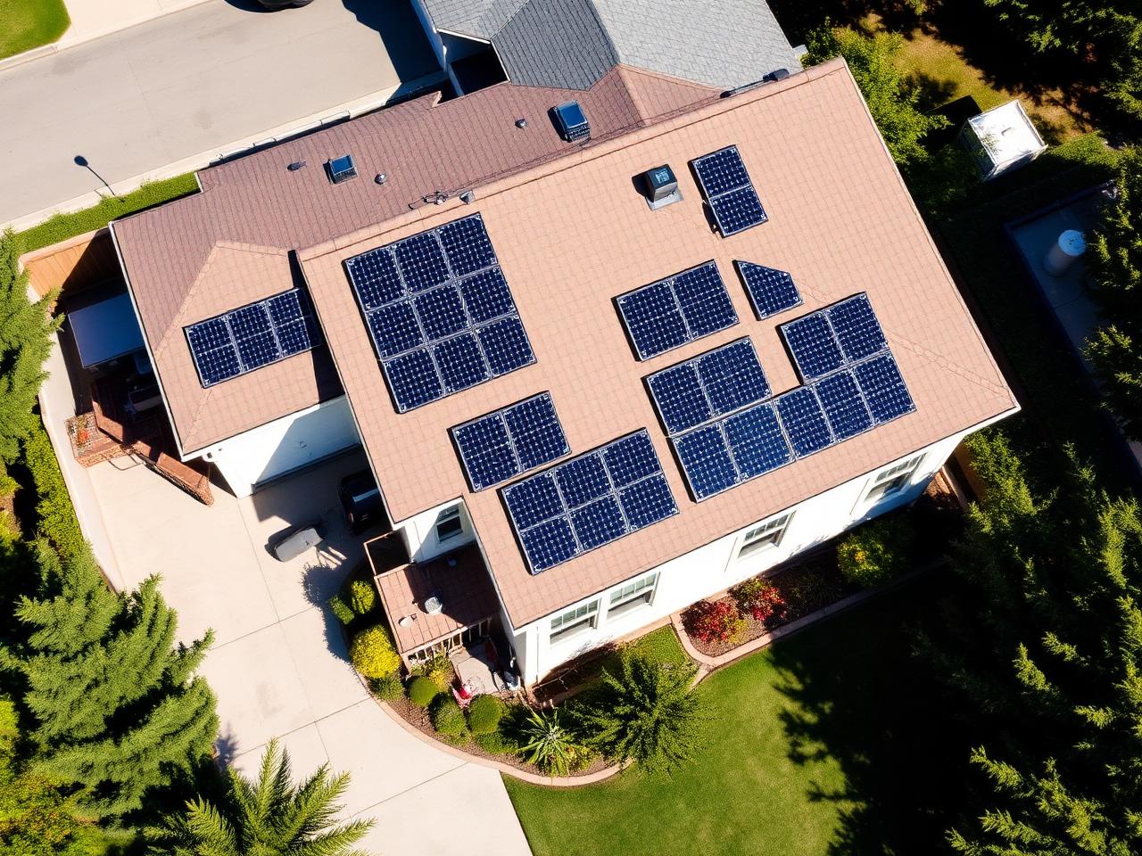Modern solar installation